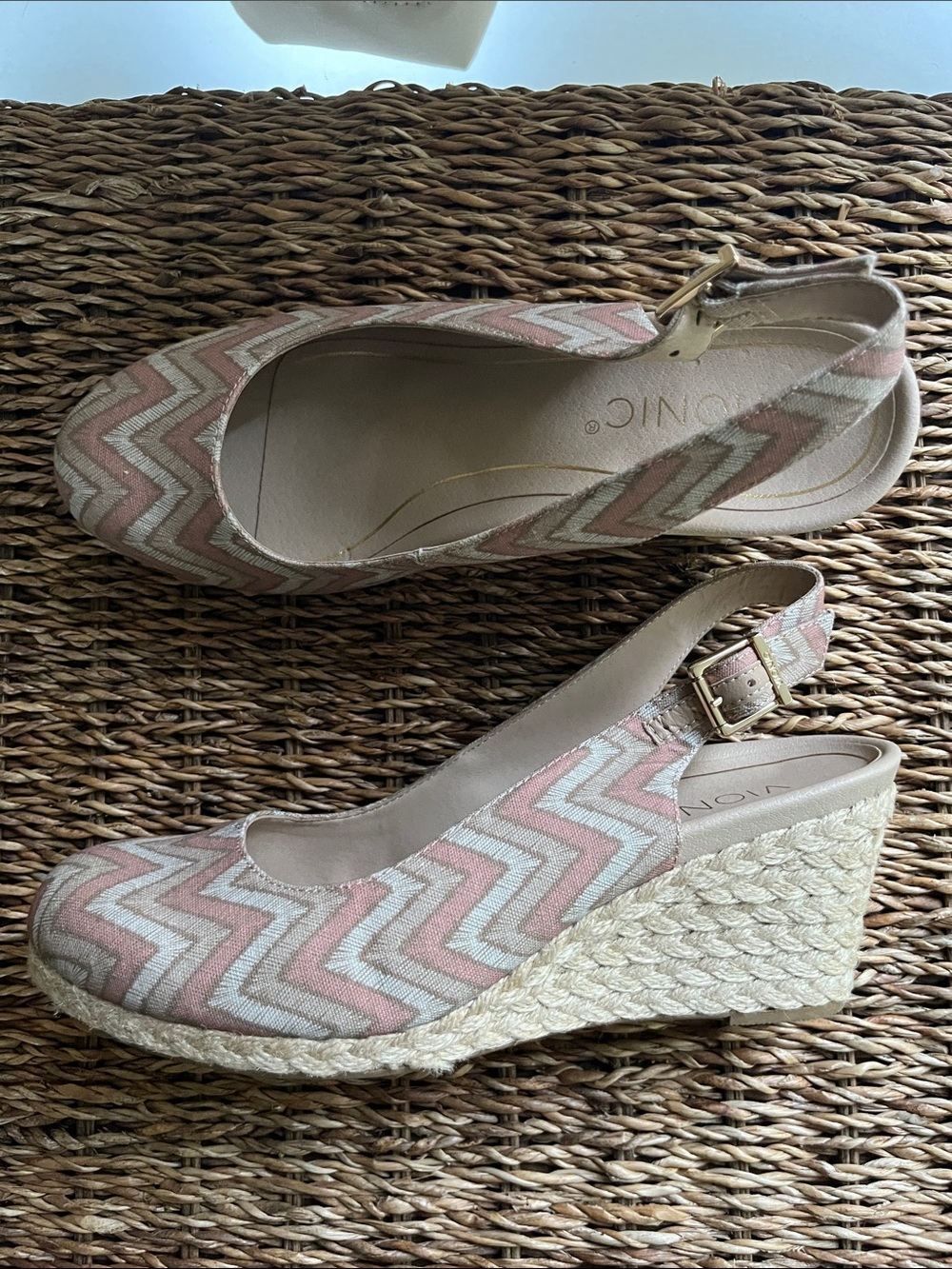 Vionic Coralina Espadrille Slingback Wedge - Picture 2 of 10
